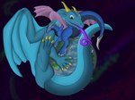 Rating: s
ID: 3642769
Date: 2022-10-22 11:11:33 -0400
Status: active
Score: 6
4:3 4_toes absurd_res blue_body dragon duo endarkuauc_(uzuru) european_mythology feet feral hand_on_planet hi_res hug hugging_planet macro membrane_(anatomy) membranous_wings mythological_creature mythological_scalie mythology nystemy_(artist) nystemy_(character) planet planet_dwarfing scalie sitting_on_planet size_difference space tail terra_macro thick_tail toes tongue tongue_out western_dragon wings post #3642769