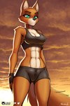Rating: s
ID: 3513567
Date: 2022-08-18 09:18:36 -0400
Status: active
Score: 246
2:3 abs anthro big_breasts bottomwear breasts brutal_paws_of_fury canid canine clothing cloud conditional_dnp countershading female fox foxy_roxy hi_res mammal midriff muscular muscular_female navel shirt shorts solo tailsrulz tank_top tight_clothing topwear post #3513567