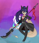 Rating: s
ID: 5012981
Date: 2024-08-27 06:14:29 -0400
Status: active
Score: 5
2024 absurd_res ambiguous_gender anthro belt black_bottomwear black_clothing black_ears black_eyes black_footwear black_jacket black_pants black_shoes black_topwear black_vest blue_eyes blue_hair bottomwear character_name clothing dragon dragon_wings footwear guandao hair heterochromia hi_res holding_object holding_weapon hong_lu_(limbus_company) irnoodles jacket limbus_company long_tail looking_at_viewer male_(lore) mythological_creature mythological_scalie mythology necktie pants project_moon red_fabric red_necktie scalie shirt simple_background solo tail text topwear vest weapon white_clothing white_shirt white_shirt_collar white_topwear wings post #5012981