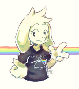 2016 anthro asriel_dreemurr boss_monster caprine clothing digital_media_(artwork) eyelashes fur goat hand_on_hip k1_kl long_ears male mammal pink_floyd rainbow shirt signature simple_background solo undertale v_sign video_games white_fur
Rating: Safe
Score: 3
User: Felyne54
Date: September 24, 2017 2016 anthro asriel_dreemurr boss_monster caprine clothing digital_media_(artwork) eyelashes fur goat hand_on_hip k1_kl long_ears male mammal pink_floyd rainbow shirt signature simple_background solo undertale v_sign video_games white_fur
Rating: Safe
Score: 3
User: Felyne54
Date: September 24, 2017