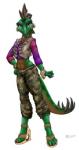Rating: s
ID: 540043
Date: 2014-09-29 12:40:00 -0400
Status: active
Score: 22
anthro biped breasts claws cleavage clothed clothing dinosaur ear_piercing female footwear fossilizedart green_body green_eyes green_skin jewelry jurassic_beauties looking_at_viewer midriff navel necklace non-mammal_breasts ornithischian piercing plant prehistoric_species relaxing reptile sandals scalie shoes simple_background sitting solo spiked_tail spikes spikes_(anatomy) staci_st.plates stegosaurian stegosaurus tail thagomizer thyreophoran white_background wristband post #540043