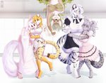Rating: s
ID: 2387122
Date: 2020-08-27 15:26:01 -0400
Status: active
Score: 60
4_toes alternative_fashion amaryllis_(amy)_sharmila anthro asian_clothing bangs barefoot big_breasts black_nose black_spots black_stripes blue_eyes blush breast_size_difference breasts brown_body brown_fur brown_nose brown_spots canid canine canis claws clothed clothing curly_hair dress east_asian_clothing eyes_closed feet felid feline female female/female fingers fur galacticmichi gesture green_body green_eyes green_fur green_hair grey_body grey_fur grey_spots group hair hand_holding hand_on_hip hand_on_shoulder head_on_breast huge_breasts inner_ear_fluff j-fashion jaguar japanese_clothing kimono larger_female leucistic lily_(sakuradlyall) lolita_(fashion) long_hair long_tail looking_down maid_uniform mammal markings maya_(sakuradlyall) melody_(sakuradlyall) multicolored_body multicolored_ears multicolored_fur multicolored_tail nipples open_mouth orange_body orange_fur orange_hair orange_tail pantherine pink_body pink_fur pink_hair pink_nipples pink_nose sakura_d._lyall size_difference small_breasts smaller_female smile snow_leopard spots spotted_body spotted_fur spotted_markings spotted_tail standing striped_body striped_fur stripes surprise sweet_lolita tail tail_markings thick_thighs tiger toes tongue tuft uniform upside_down waving waving_hand white_body white_fur white_hair wolf yellow_body yellow_fur yellow_tail post #2387122