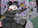 Rating: s
ID: 5166579
Date: 2024-11-07 15:50:55 -0500
Status: active
Score: 14
ambiguous_gender american_opossum anthro claws fosbat fur hi_res human inside it's_always_sunny_in_philadelphia looking_aside mammal marsupial meme open_mouth pepe_silvia_(meme) solo standing post #5166579