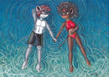 Rating: s
ID: 5246068
Date: 2024-12-16 05:10:19 -0500
Status: active
Score: 4
afro anthro black_clothing black_nose black_swimwear blush blush_lines brown_body brown_eyes brown_fur brown_hair clothing duo eye_contact female floating fur geronimo_stilton_(series) green_eyes grey_body hair hand_holding hand_on_belly high-angle_view house_mouse lepetithelvete looking_at_another male male/female mammal mouse mouse_tail murid murine pamela_(thea_sisters) rat red_clothing red_hair red_swimwear rodent romantic sea seaside smile swimwear thea_sisters vik_de_vissen_(thea_sisters) water white_body post #5246068