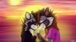Rating: s
ID: 3609320
Date: 2022-10-05 23:03:22 -0400
Status: active
Score: 14
anthro breasts brown_hair duo eyes_closed female foreheads_touching fur genderfluid green_eyes grey_body grey_fur hair hand_holding hand_on_cheek hi_res kvn_poulsen kvnpoulsen mammal mature_female mother_(lore) mother_and_child_(lore) mother_and_son_(lore) neck_tuft nose_to_nose parent_(lore) parent_and_child_(lore) parent_and_son_(lore) procyonid purple_eyes raccoon sara_poulsen son_(lore) sunset tuft two_suns water post #3609320