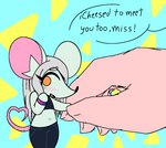 Rating: s
ID: 4028035
Date: 2023-05-02 12:10:04 -0400
Status: active
Score: 71
alternate_species ambiguous_gender anthro ather_os big_ears blush cavemanon_studios cheesed_to_meet_you clothed clothing duo english_text fang_(gvh) female goodbye_volcano_high grey_hair hair humor long_hair mammal mouse murid murine navel orange_eyes pun rodent simple_background size_difference snoot_game speech_bubble spiral_eyes text post #4028035