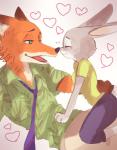 Rating: s
ID: 898418
Date: 2016-05-19 21:53:32 -0400
Status: active
Score: 8
2016 aloha_shirt anthro black_nose bottomwear brown_body brown_fur canid canine clothed clothing disney duo eyes_closed female fox fully_clothed fur grey_body grey_fur heart_symbol judy_hopps lagomorph leporid long_ears looking_at_another male mammal necktie nick_wilde nose_to_nose open_mouth open_smile orange_body orange_fur pants pattern_clothing pattern_shirt pattern_topwear pink_nose rabbit red_fox shirt side_view simple_background smile topwear true_fox white_background white_body white_fur yukineko zootopia 黄緑色野菜 post #898418