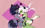 Rating: s
ID: 5512988
Date: 2025-04-18 17:45:15 -0400
Status: active
Score: 22
2025 anthro anthro_on_anthro bestfriendforever breasts clothing collar cute_fangs digital_drawing_(artwork) digital_media_(artwork) duo eyes_closed fangs female female/female fur green_body green_fur grey_body grey_fur hair hand_holding heart_symbol hi_res hug laimu mammal mustelid musteline procyonid raccoon simple_background smile snuffy tail teeth true_musteline underwear vtuber weasel white_hair post #5512988