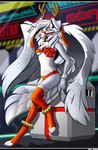 Rating: s
ID: 3803407
Date: 2023-01-10 03:55:46 -0500
Status: active
Score: 15
2023 5_fingers anthro black_bars blue_eyes breasts canid canine clothed clothing digital_media_(artwork) eyebrows eyelashes feathered_wings feathers female fingers hi_res hybrid letterbox mammal solo tales_foxdale wings post #3803407