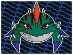 Rating: s
ID: 3426231
Date: 2022-07-03 16:32:09 -0400
Status: active
Score: 1
1_toe 3_horns 4:3 ambiguous_gender bandai_namco belly betamon betamon_x black_background black_markings black_stripes blue_background blue_feet border colored countershade_torso countershading digimon digimon_(species) digital_media_(artwork) feet feral flipnote_studio_3d_(artwork) green_body grey_belly grey_body grey_countershading horn low_res luckypanda markings multi_horn orange_horn outline pattern_background pixel_(artwork) pixelated quadruped red_eyes shaded simple_background solo spikes striped_body stripes white_border white_outline x-digimon post #3426231