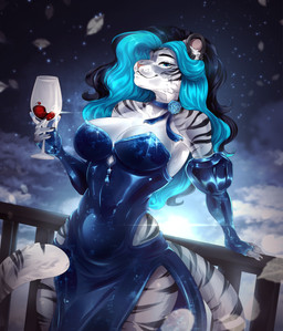 Rating: s
ID: 5769050
Date: 2025-08-10 06:16:12 -0400
Status: active
Score: 19
absurd_res alcohol anthro armwear balcony beverage black_hair blue_clothing blue_dress blue_eyes blue_highlights choker clothing cloud container cup dress drinking_glass elbow_gloves evening_dress evening_gloves evening_gown felid feline female fingerless_gloves freyja_(freyjatigress) fur glass glass_container glass_cup gloves grey_body grey_fur hair handwear hi_res highlights_(coloring) jewelry kristiana_puff leaning mammal necklace night pantherine slit_dress smug solo sparkles star strapless_clothing strapless_dress striped_body stripes tail tiger wine wine_glass post #5769050