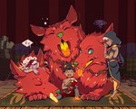 Rating: s
ID: 3358005
Date: 2022-05-28 00:34:50 -0400
Status: active
Score: 141
3_heads :3 accessory ambiguous_gender annoyed armor barefoot biped black_hair bracelet canid canid_demon canine carrying_another cerberus cerberus_(hades) cheek_tuft claws clothed clothing collar colored curtains demon detailed_background digital_media_(artwork) european_mythology eyes_closed facial_tuft fangs feet feral floating fluffy front_view fully_clothed fur glowing glowing_tongue greek_mythology green_eyes green_nose grey_body grey_clothing grey_hood grey_robe grey_skin group hades_(game) hair headband hellhound hi_res hood human hypnos_(hades) inside jewelry larger_ambiguous larger_feral looking_at_another male mammal monotone_body monotone_fur monotone_hair multi_head mythological_canine mythological_creature mythology neck_tuft on_head open_mouth orange_tongue quadruped red_body red_clothing red_ears red_fur robe rug scroll shaded short_hair sitting size_difference sleeping smaller_human smaller_male snout some_heads_sleeping sound_effects speech_bubble squean supergiant_games tan_body tan_skin teeth thanatos_(hades) tired toe_claws tongue tongue_out tuft vase vowelless vowelless_sound_effect white_hair yawn yocchan zagreus_(hades) zzz post #3358005