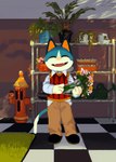 Rating: s
ID: 5420035
Date: 2025-03-08 12:22:40 -0500
Status: active
Score: 10
animal_crossing anthro argyle_(pattern) argyle_clothing argyle_sweater argyle_sweater_vest argyle_topwear argyle_vest blue_body blue_fur bottomwear bouquet clothed clothing collared_shirt countershading digital_media_(artwork) dress_shirt eyes_closed fangs felid feline flower footwear fur fur_markings gyroid holding_flower holding_object holding_plant inside looking_ahead looking_at_viewer male mammal markings nintendo open_mouth pants pattern_clothing pattern_sweater pattern_sweater_vest pattern_topwear pattern_vest paws plant plant_pot portrait qs75834_(artist) rover_(animal_crossing) shelf shirt shoes smile solo sweater sweater_vest tail teeth tongue topwear vest watering_can white_body white_clothing white_fur white_shirt white_topwear yellow_inner_ear post #5420035