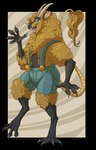Rating: s
ID: 5655023
Date: 2025-06-20 05:52:15 -0400
Status: active
Score: 0
abstract_background anthro blonde_hair blue_clothing blue_eyes blue_overalls bovid caprine clothing full-length_portrait fur hair hi_res horizontal_pupils hybrid imperatorcaesar looking_at_viewer male mammal markings open_mouth open_smile overalls portrait pupils red_tongue rodent sheep smile solo striped_markings striped_tail stripes tail tail_markings tail_tuft teeth tongue tuft wool_(fur) yellow_body yellow_fur yellow_wool post #5655023