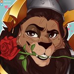 Rating: s
ID: 5344323
Date: 2025-02-01 09:32:50 -0500
Status: active
Score: 7
1:1 anthro armor black_nose brown_body brown_eyes brown_fur fangs felid fernando_(paladins) flower flower_in_mouth fur hair headgear heart_symbol helmet hi-rez_studios hi_res knight lion looking_at_viewer male mammal mettnsfw paladins_(game) pantherine plant rose_(flower) smile solo teeth toothy_grin warrior post #5344323