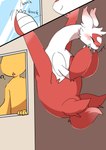 Rating: s
ID: 5543346
Date: 2025-05-02 04:19:52 -0400
Status: active
Score: 35
2025 3_fingers absurd_res anonymous_character avery_(latias) blush building cheek_tuft duo english_description eyes_closed faceless_character faceless_male facial_tuft female feral fingers fur generation_3_pokemon hair head_tuft hi_res human humor joke latias legendary_pokemon male mammal nintendo nurunuruparty26 pokemon pokemon_(species) prank question_mark red_body red_fur simple_background teeth tuft white_body white_fur white_hair window wings post #5543346