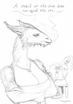 Rating: s
ID: 571499
Date: 2014-12-14 16:25:00 -0500
Status: active
Score: 16
2014 alcohol annoyed anthro barmaid beer beverage big_breasts breasts broken_arm chair clothing costume crossed_arms dragon duo ear_piercing english_text female fracture furniture humanoid jewelry misogyny monochrome mythological_creature mythological_scalie mythology necklace orc piercing scalie sexism table text topknot zaggatar post #571499