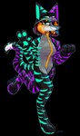 Rating: s
ID: 5642632
Date: 2025-06-14 19:50:01 -0400
Status: active
Score: 1
ambiguous_gender animate_inanimate anthro black_body black_fur canid canine clothing costume domestic_cat felid feline felis female fur gesture grajess grey_body grey_fur hand_gesture hybrid living_clothing mammal mossky nyphakosi onesie striped_body stripes v_sign zipper post #5642632