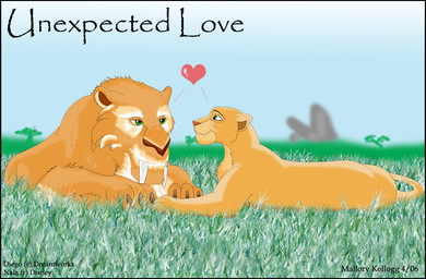 Rating: s
ID: 5129464
Date: 2024-10-21 04:58:31 -0400
Status: active
Score: 11
blue_sky_studios crossover diego_(ice_age) disney duo eye_contact felid female feral grass heart_symbol ice_age_(series) lion livingangel84 looking_at_another lying male mammal nala_(the_lion_king) on_front outside pantherine plant prehistoric_species saber-toothed_tiger smile smilodon the_lion_king post #5129464