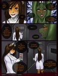 Rating: s
ID: 3710677
Date: 2022-11-24 10:55:59 -0500
Status: active
Score: 81
amber_(eliana-asato) anthro arms_above_head blush bodily_fluids breasts clothing coat comic crocodile crocodilian crossgender cruelty crying dialogue duo eliana-asato english_text female giraffe giraffid hair heartbroken hi_res keypad lab_coat long_hair mammal mtf_crossgender oleg_(eliana-asato) olivia_(eliana-asato) open_mouth reptile scalie scientist smile tears text topwear post #3710677