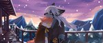Rating: s
ID: 5657700
Date: 2025-06-21 09:14:34 -0400
Status: active
Score: 4
2024 anthro black_nose blue_eyes building canid canine cheek_tuft cloak clothed clothing day detailed_background digital_media_(artwork) dragon duo eyebrows facial_tuft fir_tree fur furred_dragon furred_scalie grey_body grey_fur hair hi_res kutto kuttoyaki long_hair male male_anthro mammal mountain mouth_closed multicolored_eyes mythological_creature mythological_scalie mythology orange_eyes orange_hair outside plant raimo scalie short_hair snow snowing standing tree tuft two_tone_eyes white_body white_fur white_hair winter yellow_body yellow_eyes yellow_fur young young_anthro young_male post #5657700