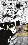 Rating: s
ID: 5628081
Date: 2025-06-08 03:46:59 -0400
Status: active
Score: 1
2025 6_panel_comic absurd_res ambiguous_gender anthro black_cape black_clothing black_eyes black_hair black_nose black_shirt black_text black_topwear breasts canid canine cape chest_tuft clothing comic desk dialogue english_text exclamation_point eyebrows fingers floor fox furniture group hair hi_res looking_at_another mammal monochrome open_mouth open_smile paper paws question_mark sharp_teeth shirt sitting smile speech_bubble table talking_to_another teeth text tongue topwear tuft virmir_(character) wall_(structure) zincxiron post #5628081