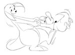 Rating: s
ID: 5653490
Date: 2025-06-19 13:13:54 -0400
Status: pending
Score: 12
2025 ambiguous_gender anthro biped black_nose closed_smile disney duo eyebrows eyelashes eyes_closed female hi_res kanga kangaroo looking_at_another macropod male_(lore) mammal marsupial monochrome mother_(lore) mother_and_child_(lore) mother_and_son_(lore) motion_lines mouth_closed open_mouth open_smile parent_(lore) parent_and_child_(lore) parent_and_son_(lore) roo_(winnie_the_pooh) smile son_(lore) spinning tail winnie_the_pooh_(franchise) yarharcannon post #5653490