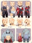 Rating: s
ID: 5308323
Date: 2025-01-14 20:54:46 -0500
Status: active
Score: 16
3_toes 4_fingers alternate_species animal_humanoid annoyed anthro armor barefoot biped black_clothing blonde_hair blush bodily_fluids cat_humanoid chain clothed clothing disembodied_hand duo edward_elric embarrassed feet felid felid_humanoid feline feline_humanoid fingers fullmetal_alchemist fur furrification hair handwear holding_person hoodie humanoid japanese_text jewelry looking_at_object looking_at_viewer male mammal mammal_humanoid model_sheet multiple_images multiple_positions prosthetic prosthetic_arm prosthetic_leg prosthetic_limb simple_background smile standing tears text toes topwear underwear uzucake whiskers white_whiskers yellow_body yellow_fur post #5308323