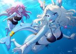 Rating: s
ID: 5591745
Date: 2025-05-22 22:04:44 -0400
Status: pending
Score: 16
2025 3_toes 5_fingers absurd_res anthro bikini blue_body blue_eyes bra bracelet breasts clothing detailed_background dragon duo feet female fingers fish hair hi_res horn jewelry kira6 looking_at_another looking_at_viewer marine mythological_creature mythological_scalie mythology necklace open_mouth pink_eyes purple_hair ring scalie sea shark sports_bra swimming swimwear toes tongue two-piece_swimsuit underwater underwear water white_body white_hair wings post #5591745