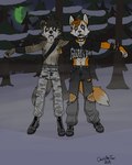 Rating: s
ID: 5106025
Date: 2024-10-10 10:59:59 -0400
Status: active
Score: 12
2024 alternative_fashion ammo_belt ammunition anthro armor band-aid bandage bandaged_leg bartek22 belt black_eyes black_metal blue_eyes boots bracelet brown_hair canid canine chain chris_the_fox_(bartek22) clothed clothing collar combat_boots dated digital_media_(artwork) dipstick_tail duo ear_piercing ears_up face_mask facial_markings fishnet_clothing fishnet_shirt fishnet_topwear footwear forest forest_background fox fur green_moon grey_body grey_fur hair half_moon half_naked halloween head_markings hi_res holidays hyena industrial_piercing inner_ear_fluff jewelry looking_at_viewer male male/male mammal markings moon nature nature_background necklace night open_mouth orange_body orange_fur outside paint piercing plant punk raymond_hyena rock shirt shoes signature snow spiked_belt spiked_bracelet spiked_collar spikes spots spotted_body striped_markings striped_tail stripes t-pose tail tail_markings teeth teeth_showing topwear torn_clothing tree tuft vambrace white_body white_face white_fur white_paint post #5106025