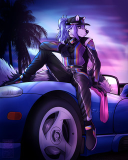 Rating: s
ID: 5718043
Date: 2025-07-18 21:08:32 -0400
Status: active
Score: 13
2023 anthro artist_name black_body black_clothing black_ears black_fur black_nose black_shirt black_topwear bottomwear car cheek_tuft claws clothed clothed_male clothing dodge_viper electronics facial_tuft fingerless_gloves footwear fully_clothed fully_clothed_male fur furgonomics gloves hackfurs hair handwear hat headgear headlight headwear hi_res holding_object holding_phone inner_ear_fluff jacket lgbt_pride long_hair looking_aside male male_anthro mammal markings neck_tuft night nonbinary_(lore) palm_tree pansexual_pride_colors pants phone plant pride_color_clothing pride_colors procyonid purple_eyes purple_hair raccoon racing_suit ring_(marking) ringed_tail shirt shoes signature sitting_on_car solo striped_markings striped_tail stripes tail tail_markings text tied_hair topwear towel tree tuft vehicle whisker_spots white_body white_fur white_inner_ear_fluff post #5718043
