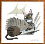 Rating: s
ID: 3759910
Date: 2022-12-19 15:26:03 -0500
Status: active
Score: 6
abstract_art ambiguous_gender cubism domestic_cat felid feline felis feral fur grey_body grey_fur hi_res mammal okayama_takatoshi sitting solo whiskers yellow_eyes post #3759910
