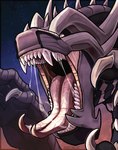 Rating: s
ID: 5653779
Date: 2025-06-19 15:55:05 -0400
Status: active
Score: 5
ambiguous_form ambiguous_gender artist_name bodily_fluids claws dragon forked_tongue glistening glistening_eyes grey_body grey_claws hi_res horn kardinaluz mouth_shot mythological_creature mythological_scalie mythology open_mouth saliva saliva_on_tongue saliva_string scalie sharp_teeth solo striped_neck tan_eyes teeth text tongue white_horn post #5653779