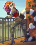 2017 anthro balcony breasts chewycuticle clothed clothing ear_piercing facial_piercing female fishnet_handwear hair highlights jeans lemur mammal multicolored_hair nose_piercing orange_hair outside paisley_meadows pants piercing primate punk purple_highlights ring-tailed_lemur ringed_tail septum_piercing smoking solo
Rating: Safe
Score: 11
User: MeatyLoaf
Date: July 01, 2017 2017 anthro balcony breasts chewycuticle clothed clothing ear_piercing facial_piercing female fishnet_handwear hair highlights jeans lemur mammal multicolored_hair nose_piercing orange_hair outside paisley_meadows pants piercing primate punk purple_highlights ring-tailed_lemur ringed_tail septum_piercing smoking solo
Rating: Safe
Score: 11
User: MeatyLoaf
Date: July 01, 2017