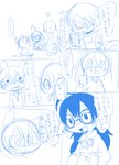 Rating: s
ID: 4751011
Date: 2024-04-29 14:20:38 -0400
Status: active
Score: 5
2024 absurd_res ahoge anthro black_hair blush bodily_fluids bow_(feature) clothing comic dion_(doneru) doneru eyes_closed eyewear fangs fingertips_touching glasses group hair half-closed_eyes handwritten_text happy hi_res japanese_text kneeling looking_at_another male mammal narrowed_eyes open_mouth partially_translated right_to_left rokka_(doneru) sitting sketch sweat sweater tail teeth text topwear translation_request trio young young_anthro young_male post #4751011