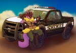 Rating: s
ID: 4558659
Date: 2024-01-26 16:07:57 -0500
Status: active
Score: 15
2020 absurd_res anthro april_(deputylucario) black_hair boots braixen clothed clothing cuff_(restraint) digital_media_(artwork) female footwear ford ford_f150 fur generation_4_pokemon generation_6_pokemon green_eyes hair handcuffs hi_res highlights_(coloring) hybrid hybrid_pokemon looking_at_viewer lucario metal_cuffs mokusei_kaze nintendo outside pokemon pokemon_(species) police police_badge police_uniform police_vehicle purple_body purple_fur restraints shoes simple_background smile solo tail uniform vehicle yellow_body yellow_fur post #4558659