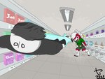 Rating: s
ID: 5662521
Date: 2025-06-23 12:34:42 -0400
Status: active
Score: 2
2025 3_fingers 4:3 action_pose ambiguous_gender angry anthro bent_ears biped black_claws black_clothing black_hair black_hair_tip black_shirt black_topwear bottomwear canid canine canis canned_food carnaltwin cereal_box claws clothing countershade_face countershade_legs countershading digital_drawing_(artwork) digital_media_(artwork) duo fangs finger_claws fingers food fur generation_7_pokemon green_bottomwear green_clothing green_shirt green_shorts green_topwear grocery_store hair human jelly_(food) lights lycanroc mammal midnight_lycanroc mouthless multicolored_body multicolored_fur nintendo open_mouth perspective pink_eyes pokemon pokemon_(species) pose raised_arm red_body red_fur sharp_teeth shirt short_sleeves shorts snout syrup teeth throwing throwing_character toe_claws topwear two_tone_body two_tone_fur watermark white_body white_fur white_skin wolf post #5662521