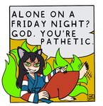 Rating: s
ID: 4529066
Date: 2024-01-11 19:16:32 -0500
Status: active
Score: 29
2023 5_claws 5_fingers 5_toes 9_tails alone_on_a_friday_night_(meme) animal_humanoid artist_name asian_clothing asian_mythology asking_viewer barefoot black_claws black_ears black_hair black_text border canid canid_humanoid canine canine_humanoid claws clothed clothed_female clothed_humanoid clothing colored crossed_legs dated dialogue digital_drawing_(artwork) digital_media_(artwork) east_asian_clothing east_asian_mythology english_text eyelashes feet female finger_claws fingers fluffy fluffy_tail fox_humanoid full-length_portrait green_eyes green_tail hair hanbok humanoid insult insulting_viewer korean_clothing korean_mythology kumiho light_body light_skin looking_at_viewer lying mammal mammal_humanoid multi_tail mythological_canine mythological_creature mythological_fox mythology orange_background pattern_clothing portrait pupils question_mark scp-953 scp_foundation signature simple_background slit_pupils snaggle_tooth solo speech_bubble striped_clothing stripes tail talking_to_viewer teeth text toe_claws toes white_border zal-cryptid post #4529066