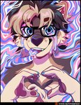 Rating: s
ID: 4202829
Date: 2023-07-30 14:24:39 -0400
Status: active
Score: 116
5_fingers anthro arm_tuft aycee blonde_hair blonde_highlights blue_claws blue_eyes bodypaint brown_body brown_fur brown_hair brown_nose canid canine canis cheek_tuft chest_tuft claws digital_media_(artwork) domestic_dog eyewear facial_tuft femboy fingerpads fingers fur gesture glasses hair heart_gesture hi_res highlights_(coloring) lgbt_pride looking_at_viewer male mammal mastectomy_scar messy_hair multicolored_body multicolored_fur multicolored_hair nude open_mouth painted_claws pawpads pink_pawpads pride_color_background pride_color_bodypaint pride_colors scar shaded shiba_inu shoulder_tuft simple_background smile solo spitz tan_body tan_fur teeth terry_(roanoak) tongue tongue_out trans_(lore) trans_man_(lore) transgender_pride_colors tuft two_tone_hair visibly_trans whisker_spots post #4202829