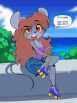 Rating: s
ID: 3811691
Date: 2023-01-14 15:42:58 -0500
Status: active
Score: 160
2023 2_horns 3:4 4_fingers animated anthro blue_clothing blue_swimming_trunks blue_swimwear breasts buckteeth cleavage clothed clothing dialogue dracojeff drayjay eyebrow_through_hair eyebrows female fingers fur grey_body grey_fur hair hand_on_leg hand_on_thigh horn long_hair looking_at_viewer mammal mouse murid murine open_mouth orange_hair plant purple_clothing purple_topwear quad_skates red_eyes rodent roller_skates screen_shake seaside short_playtime sitting small_breasts solo speech_bubble swimming_trunks swimwear teeth thick_thighs topwear translucent translucent_hair tree tripping yellow_sclera post #3811691