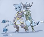 Rating: s
ID: 5584389
Date: 2025-05-19 18:03:49 -0400
Status: active
Score: 3
2015 2_tails 4_toes anthro aogami armor assimilative_feline biped blue_body blue_ears blue_fur blue_tail clothed clothed_anthro clothed_male clothing cosplay digital_media_(artwork) digitigrade dragonair dragonchu_(character) duo fan_character feet felid feline fur generation_1_pokemon hand_behind_back headgear helmet hi_res horn horned_helmet hybrid league_of_legends legendary_pokemon lux_(lol) male mammal mew_(pokemon) multi_tail multicolored_body multicolored_tail nintendo olaf_(lol) pokemon pokemon_(species) quetzalli_(darkmirage) riot_games signature smile smiling_at_another standing tail tencent toes two_tone_body two_tone_tail white_body white_fur white_tail post #5584389