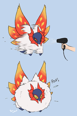 Rating: s
ID: 3941965
Date: 2023-03-20 10:25:54 -0400
Status: active
Score: 136
5_fingers ambiguous_gender ancient_pokemon arthropod bodily_fluids dryer duo feral feral_focus fingernails fingers fluffy flying_sweatdrops fur generation_9_pokemon gundypip hair_dryer hi_res holding_hair_dryer human insect mammal nails narrowed_eyes nintendo paradox_pokemon pokemon pokemon_(species) poof quadruped slither_wing solo_focus sweat sweatdrop white_body white_fur wings post #3941965