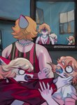 Rating: s
ID: 5661164
Date: 2025-06-22 18:34:04 -0400
Status: active
Score: 7
2025 5_fingers absurd_res anthro artist_name blonde_hair bone_frill breasts cassandra_(snoot_game) cavemanon_studios cleavage clothed clothing daughter_(lore) deadassspider digital_drawing_(artwork) digital_media_(artwork) dinosaur dress female fingers frill_(anatomy) gem goodbye_volcano_high group hadrosaurid hair hi_res i_wani_hug_that_gator inside jacket jewelry long_hair magenta_body magenta_scales mature_anthro mature_female mia_moretti mirror mirror_reflection mother_(lore) mother_and_child_(lore) mother_and_daughter_(lore) multicolored_body multicolored_scales naomi_(gvh) necklace orange_body orange_scales ornithischian ornithopod parasaurolophus parent_(lore) parent_and_child_(lore) parent_and_daughter_(lore) pearl_(gem) pearl_necklace pink_body pink_scales prehistoric_species red_clothing red_jacket red_topwear reflection reptile scales scalie short_hair sibling_(lore) sister_(lore) sisters_(lore) snoot_game snout teal_eyes text topwear trio two_tone_body two_tone_scales watermark white_body white_scales post #5661164