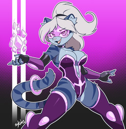 Rating: s
ID: 5176906
Date: 2024-11-12 08:25:56 -0500
Status: active
Score: 38
2023 absurd_res accessory aegis_(infinitedge) anthro arm_tuft blue_body blue_fur breasts chest_tuft choker clothing eyebrows eyelashes felid female fingerless_gloves fur furgonomics gloves hair handwear hi_res inner_ear_fluff jewelry legwear leotard mammal navel necklace open_mouth open_smile pantherine ponytail purple_clothing purple_leotard ring senorkah shoulder_tuft smile solo striped_body striped_fur stripes tail tail_accessory tail_jewelry tail_ring tiger tuft visor white_hair post #5176906