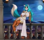 Rating: s
ID: 4029795
Date: 2023-05-03 09:44:34 -0400
Status: active
Score: 23
absurd_res akeno_(itsnafulol) alternate_species anthro balcony big_breasts blue_hair breasts brown_body brown_fur choker clothing desert domestic_cat dress egyptian egyptian_clothing exposure_variation felid feline felis female front_view fur furrification gold_(metal) gold_jewelry hair hi_res jewelry legwear long_hair mammal moon necklace night purple_eyes ragdoll_cat sitting smile solo sunstripe tail thick_thighs thigh_highs white_clothing white_dress post #4029795