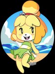 Rating: s
ID: 2948947
Date: 2021-09-28 03:14:14 -0400
Status: active
Score: 76
alpha_channel animal_crossing anthro bandeau_bikini beach bikini blush blush_stickers bottomwear canid canine canis clothed clothing domestic_dog female fur furgonomics green_bikini green_bottomwear green_clothing green_sarong green_swimwear hair hi_res isabelle_(animal_crossing) mammal midriff monotone_bikini monotone_bottomwear monotone_clothing monotone_sarong monotone_swimwear nintendo on_model open_mouth orange_hair sarong seaside simple_background solo swimwear tail tail_through_skirt tenshigarden transparent_background two-piece_swimsuit water yellow_body yellow_fur post #2948947