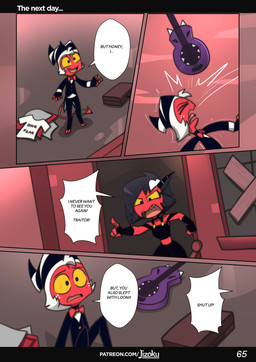 Rating: s
ID: 5732186
Date: 2025-07-24 20:02:24 -0400
Status: active
Score: 131
absurd_res black_hair clothed clothing comic dialogue duo exclamation_point eyes_closed female fingers hair hellaverse helluva_boss hi_res horn humanoid imp jizoku male millie_(helluva_boss) moxxie_(helluva_boss) open_mouth red_body red_tail speech_bubble tail teeth text tongue white_hair post #5732186