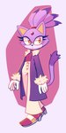 Rating: s
ID: 5659908
Date: 2025-06-22 07:48:24 -0400
Status: active
Score: 23
1:2 2025 accessory anthro biped black_nose blaze_the_cat bottomwear cheek_tuft clothed clothing coat dipstick_tail domestic_cat dotted_background facial_tuft felid feline felis female footwear forehead_gem fuel_(artist) fur gem hair_accessory hair_tie hi_res high_heels mammal markings orange_eyes pants pattern_background pink_background purple_body purple_fur sega shirt shoes simple_background solo sonic_the_hedgehog_(series) tail tail_markings topwear tuft post #5659908