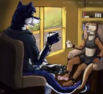 Rating: s
ID: 2690468
Date: 2021-04-09 19:49:33 -0400
Status: active
Score: 8
ankle_cuffs anklet anthro athletic athletic_anthro athletic_male barefoot bdsm belt beverage blue_body blue_fur bondage bookshelf bottomwear bound brown_hair canid canine canis casual_clothing chair clock clothing coffee coffee_cup coffee_mug collar container crop_top cuff_(restraint) cuffs_(clothing) cup duo feet fur furniture grey_eyes hair happy hi_res infinite infinite_devotee infinity_symbol jewelry male male/male mammal master/pet master/slave mustelid otter pawpads paws restraints ring shackles shirt shorts silvereyes_valentino size_difference soles steam sunset symbol tail tail_fetish tail_grab tail_play topwear twunk watch window window_seat wolf wolfywetfurr wolfywetfurr_(artist) wrist_cuffs wristwatch post #2690468