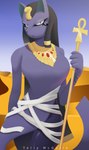 Rating: s
ID: 3306763
Date: 2022-04-29 16:49:03 -0400
Status: active
Score: 38
2022 anthro artist_name black_hair breasts claws desert egyptian fakemon female game_theory hair hi_res jewelry looking_at_viewer neferkiti outside purple_body solo staff standing tellymcguire text post #3306763